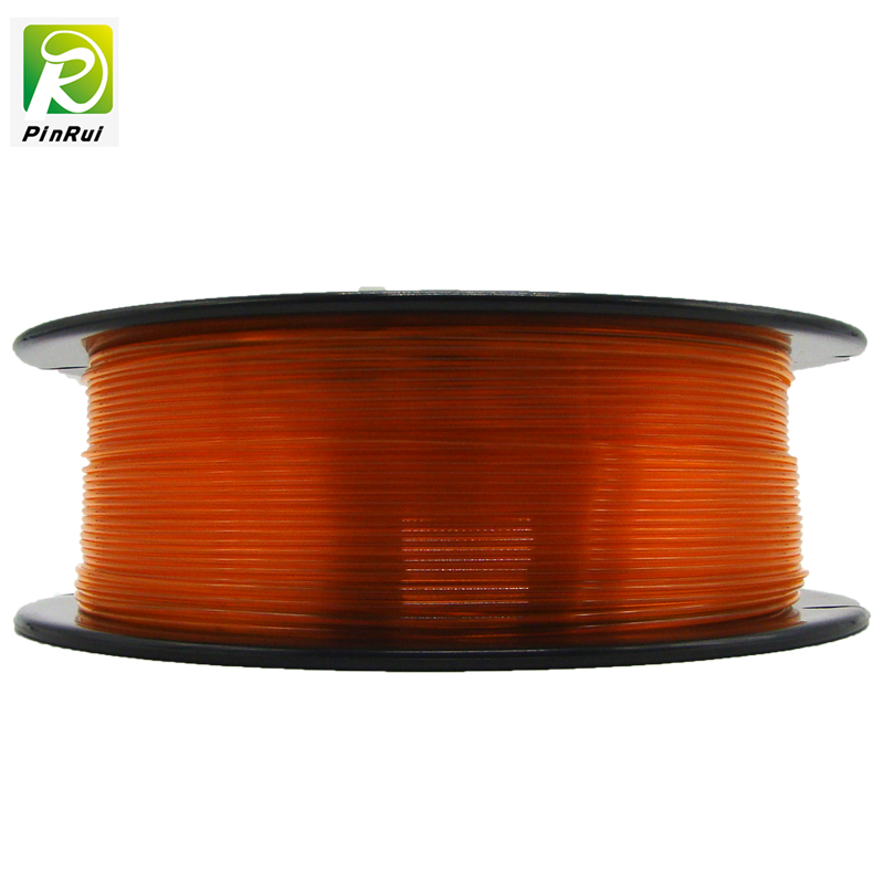 PinRUI 3D imprimantă 1.75mmpetg Filament Culoare portocaliu pentru imprimantă 3D