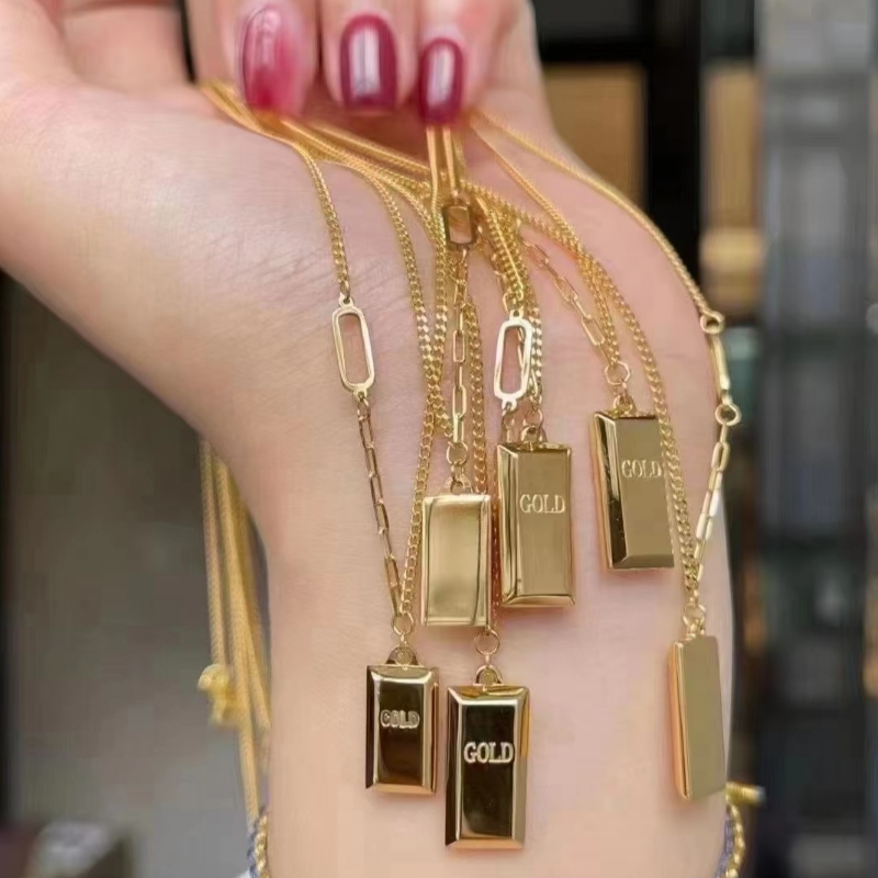 New Fashion Style 999 5G Tehnologie Colier de aur pentru fată