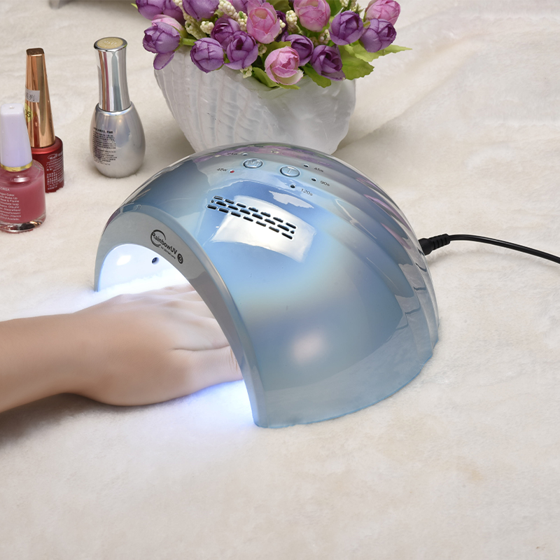 Lampa de unghii respirabile colorate curcubeu 3