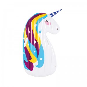 PVC Custom Gonflabil Cartoon Unicorn Plină de piscină