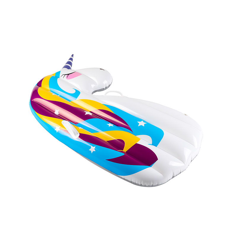 PVC Custom Gonflabil Cartoon Unicorn Plină de piscină