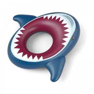 Gonflabil Rechin Pool plutit Rechin Inel de înot Gonflabile Plimbare pe piscină pentru petreceri cu plută pentru copii pentru adulți pentru copii