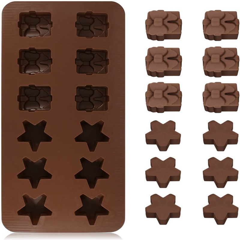 Forme de ciocolată cu formă de stele de înaltă calitate stele de copt