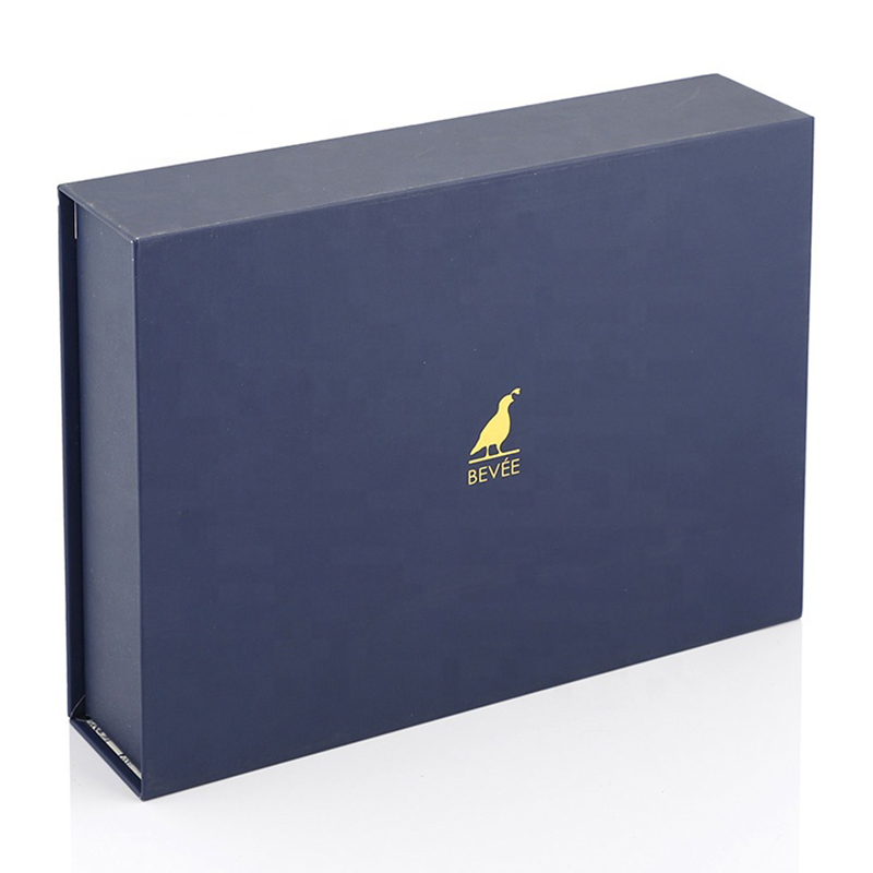 Clap de închidere magnetică tipărită simplă cutii de carton elegante de hârtie personalizate cu capac cu balamale