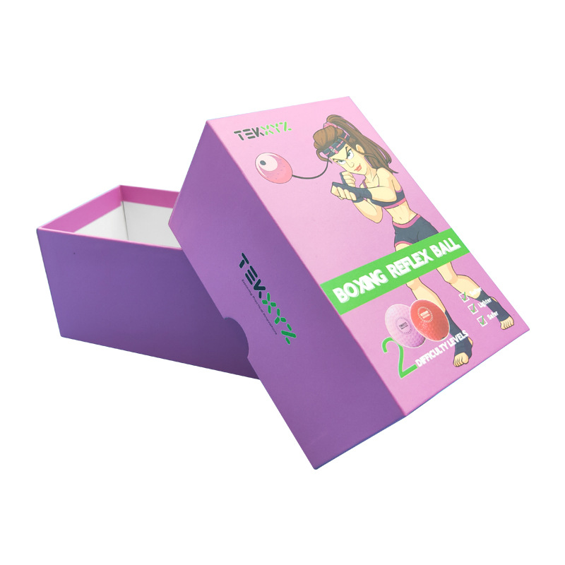Cutie cadou personalizată pentru jucării, capac superior și inferior, capac de rai și pământ, cutie de ambalare a hârtiei de cupru imprimate în culori, cutie handmade, cutie de jucării, personalizată