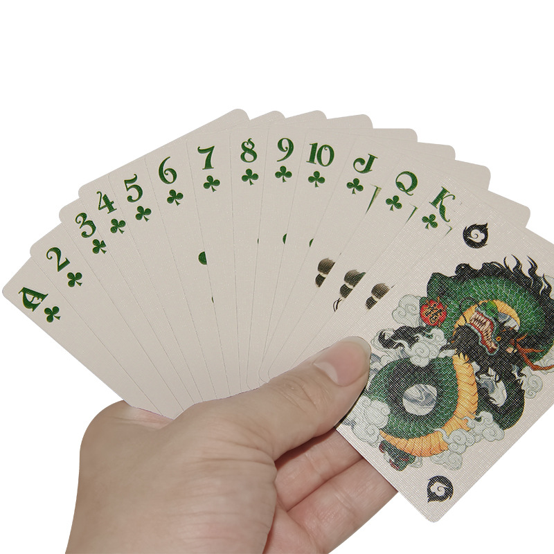 Card tăiat cu flori producător personalizat magie de joc de joc germannegrunucleu de hârtie deschisă ventilator de flori tăiat cu flori card de joc în relief