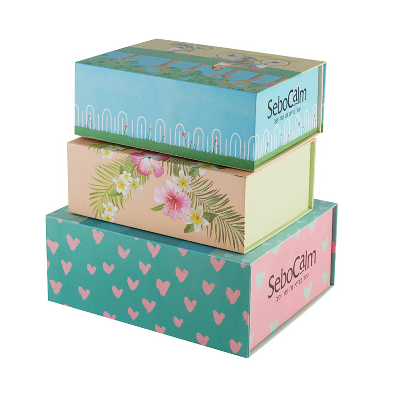 Magnet pliabil Flip Boutique Boutique Cutie Cadou Cutie Cutie Cadou Cutie cadou High-End Hardboard Cardboard Caseta