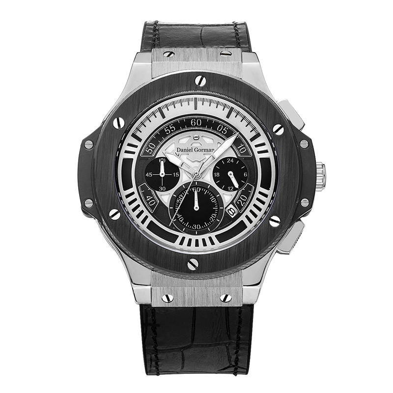 Brand Daniel Gormantop de Luxur Sport Sport Men Militar Ceasuri de cauciuc albastru curea de cauciuc ceasuri automate impermeabile RM2204