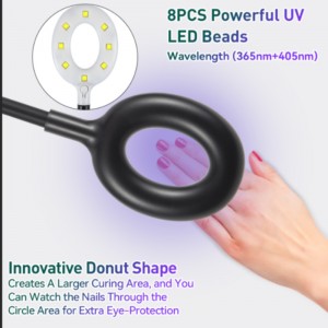 M&R 102A Lampa cu unghii LED fără fir&16W Lampa fluorescentă