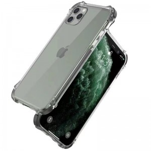 Potrivit pentru carcasa telefonului Apple 13promax pentru telefon transparent all-inclusive airbag silicon