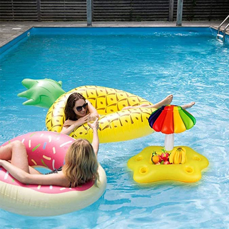 Suport pentru ceașcă de băuturi gonflabile, băuturi de cloud plute pentru petreceri de piscină și decorațiuni distractive cu apă de vară plajă de timp liber, suport pentru sticle pentru adulți copil