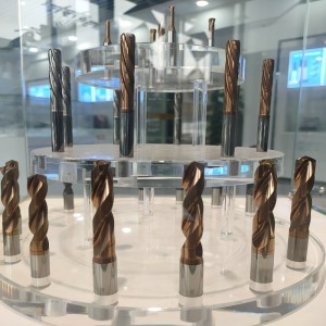 burghiu de oțel de tungsten acoperit