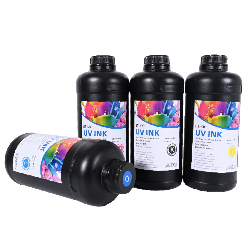 Cerneala moale condusă de UV este potrivită pentru capetul de imprimare Epson pentru a imprima piele