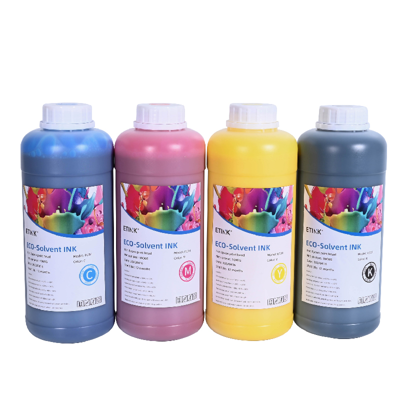 Cerneala eco-solvent este potrivită pentru imprimarea epsonului prin imprimare foto în aer liber