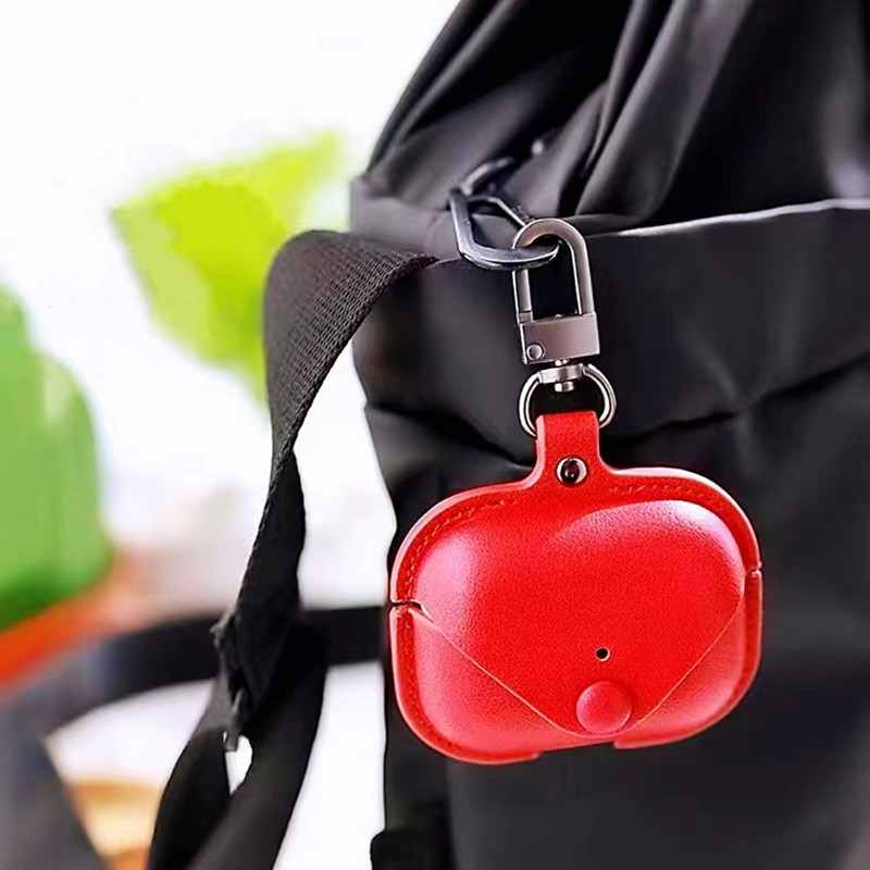 Căști Bluetooth AirPods Pro3 din piele clasică italiană de vacă