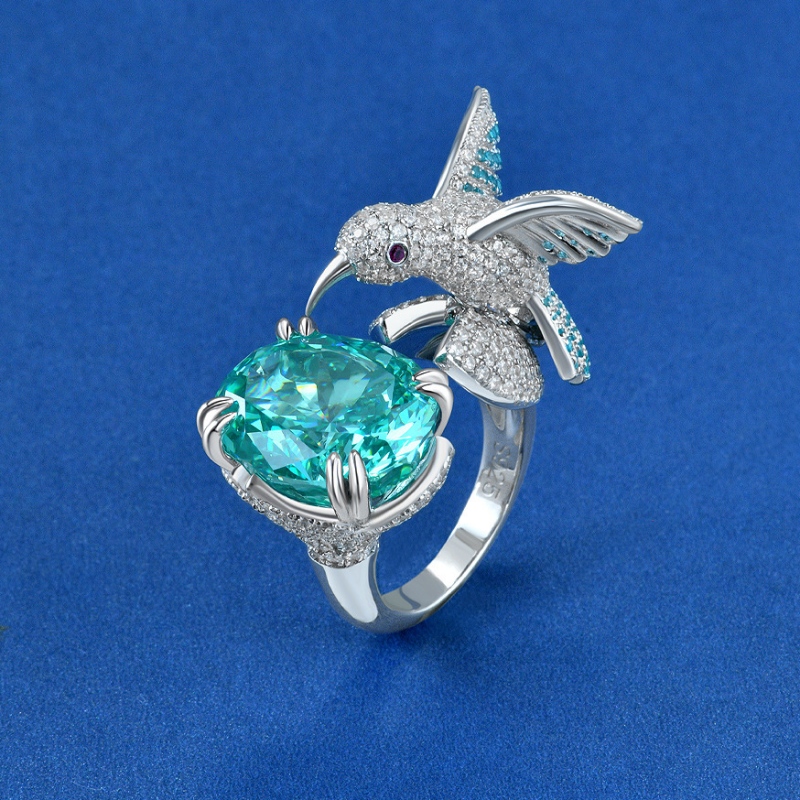 Nou design Sterling Silver 925 cu AAAAA Zircon Stone Stone Inel Gata de expediere