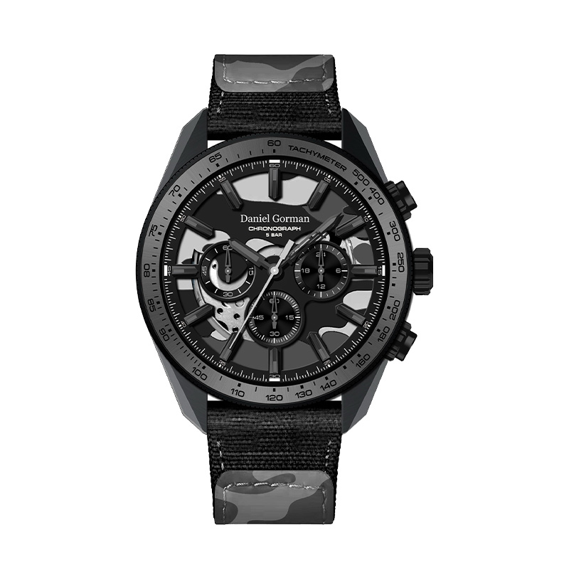 Daniel Gormandg9006 Watch Men \\'s Watch Oem OEM Oțel inoxidabil mișcare japoneză Cronograf Men \\ Watch Watch Sapphire Glass