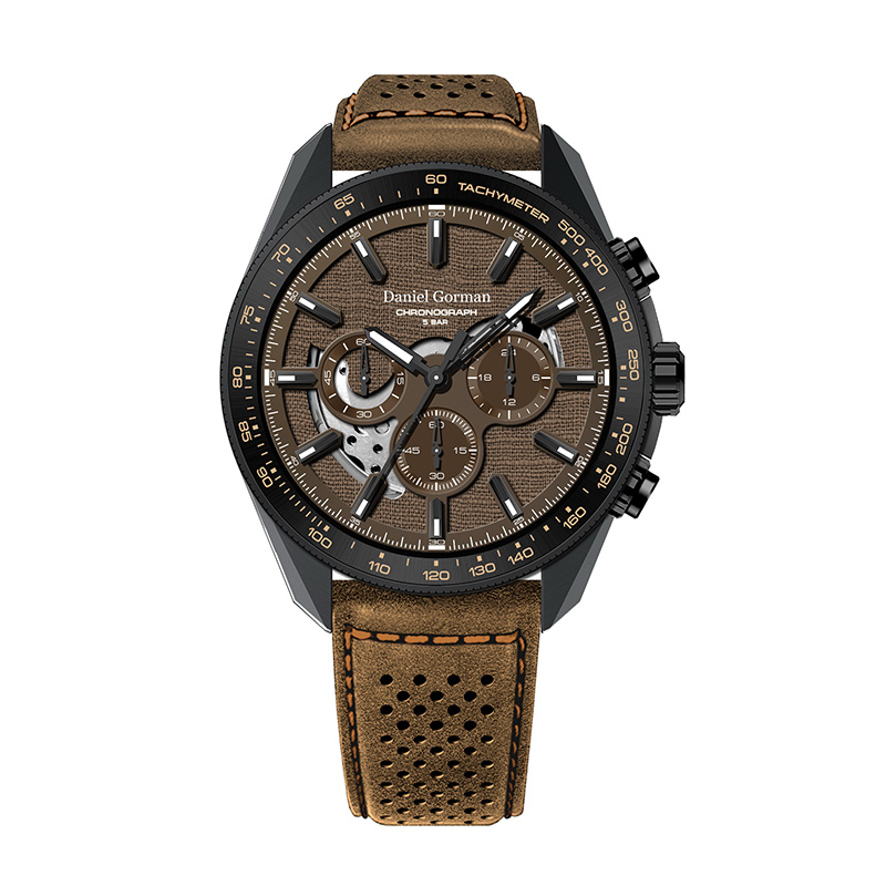 Daniel Gormandg9006 Watch Men \\'s Watch Oem OEM Oțel inoxidabil mișcare japoneză Cronograf Men \\ Watch Watch Sapphire Glass