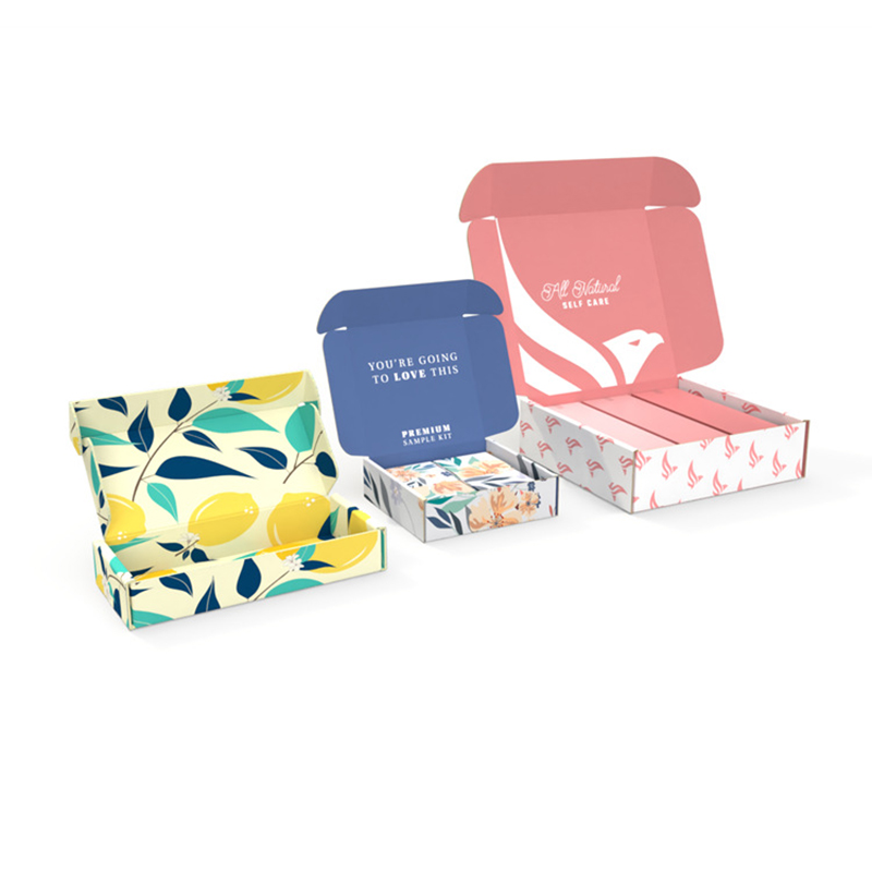 Cutie de avion de calitate personalizată cu două fețe de imprimare a culorilor ambalare cutia de bijuterii