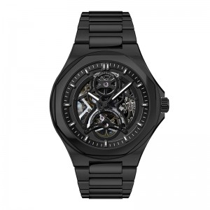 Daniel Gorman DG9111 Luxy Mechanical Hollow Out Watch Watch Watch \\\\\'s Waterproof Watch Leisure Luminous Oțel inoxidabil curea de top