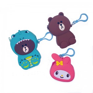 Caractere drăguțe și mici cu carton pungi siliconice pentru copii