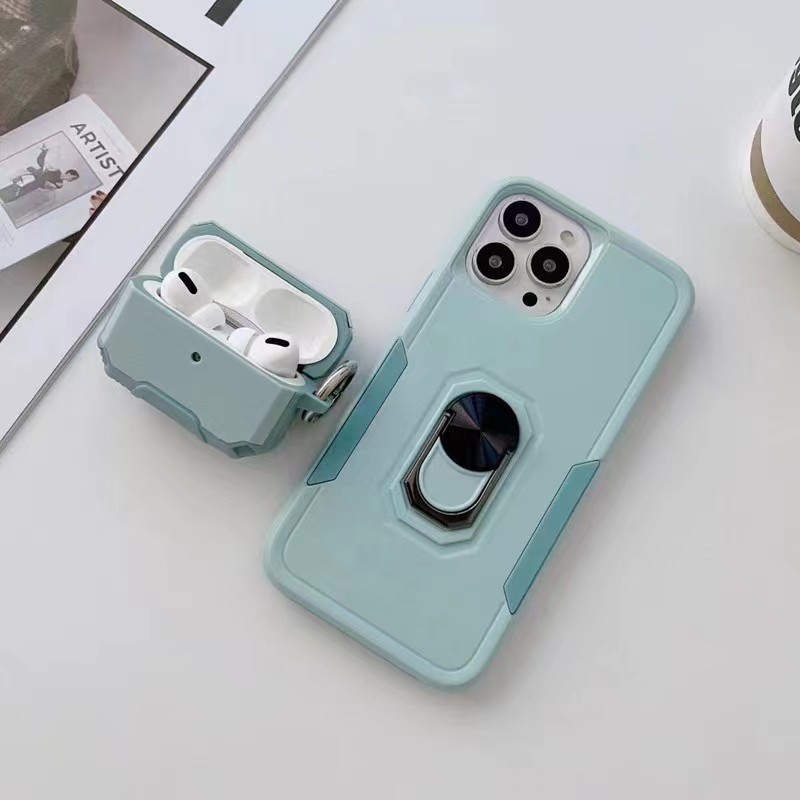 Potrivit pentru carcasă iPhone 14pro, carcasă inelară și carcasă de încărcare rapidă wireless