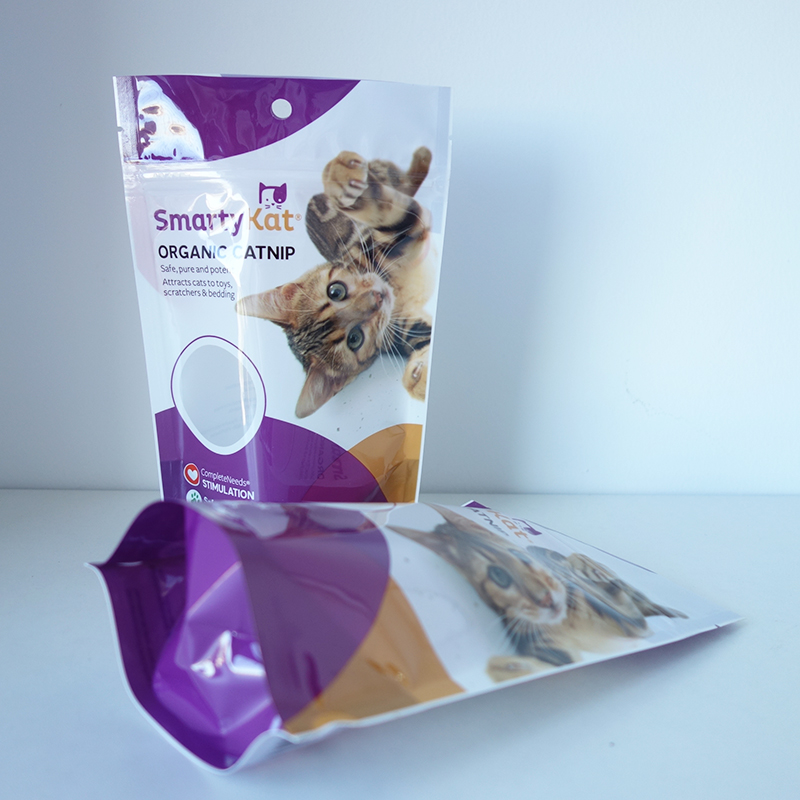 Retors Stand Up Hompes pentru alimentele umede pentru animale de companie