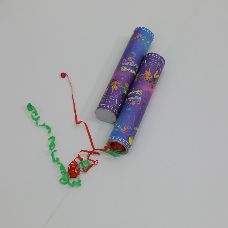Vânzare caldă de vânzare sigură de vacanță popper hârtienuntă denuntă petrecere confetti tun
