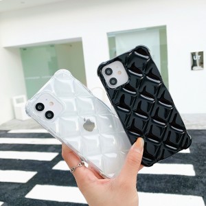 Carcasă de telefon mobilnou Apple iPhone14/PRO Protective Case TPU Lattice Anti Falling Protective Case