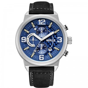 Baogela Men \\\\ Black Sports Quartz Quartz Watch Leisure Fashion Analog Timing Timing Afișare Men \\\\\'s Watch 1709 Black Blue
