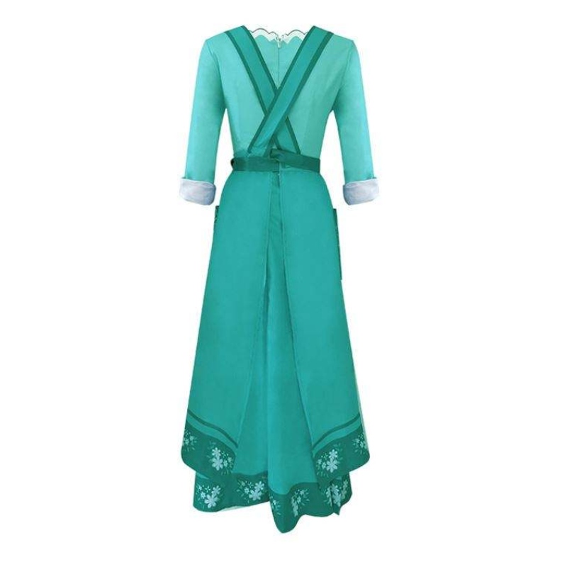 2022 Prințesa Encanto Mirabel Costume Dress Party Party Birthday Cosplay Dress Fancy