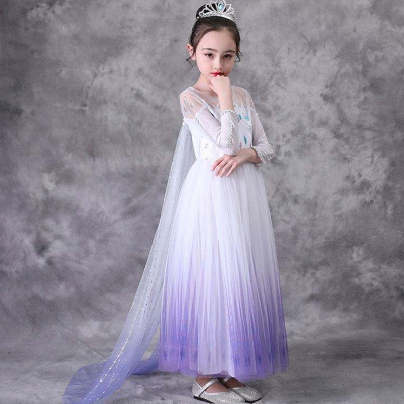 Cos110 fete rochii prințesă cosplay rochie elsa halloween îmbrăcăminte fantezie&costum de film pentru copii