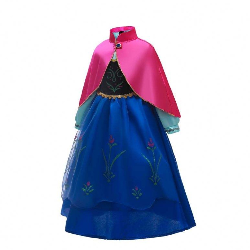 Baige anna elsa cosplay rochie de basm rochii de halloween prințesa anna anna ținută performantă
