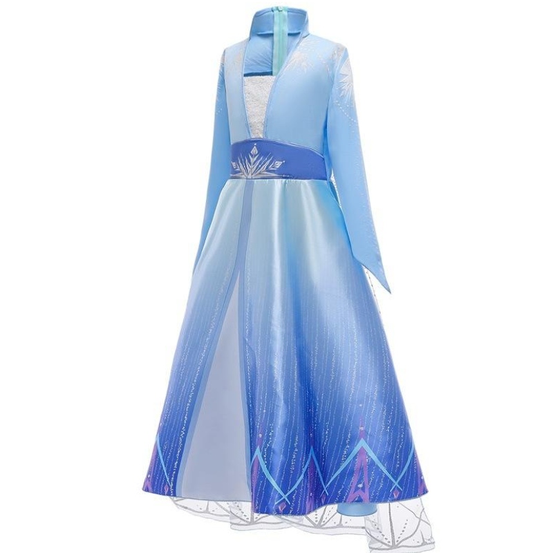 Cele mainoi copii celebrități haine prințesă elsa poartă rochie de Halloween costume pentru fete