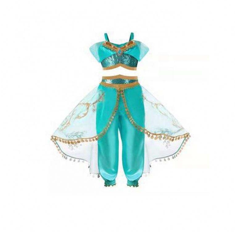 Produsnou TV&movie Jasmine Princess Rochie Aladdin lămpi magice prințesă costum de rochii pentru copii
