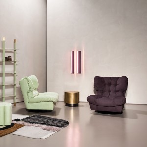 design italian dormitor canapea leneș din piele baxter canapea de cloud set secțional set de mobilier