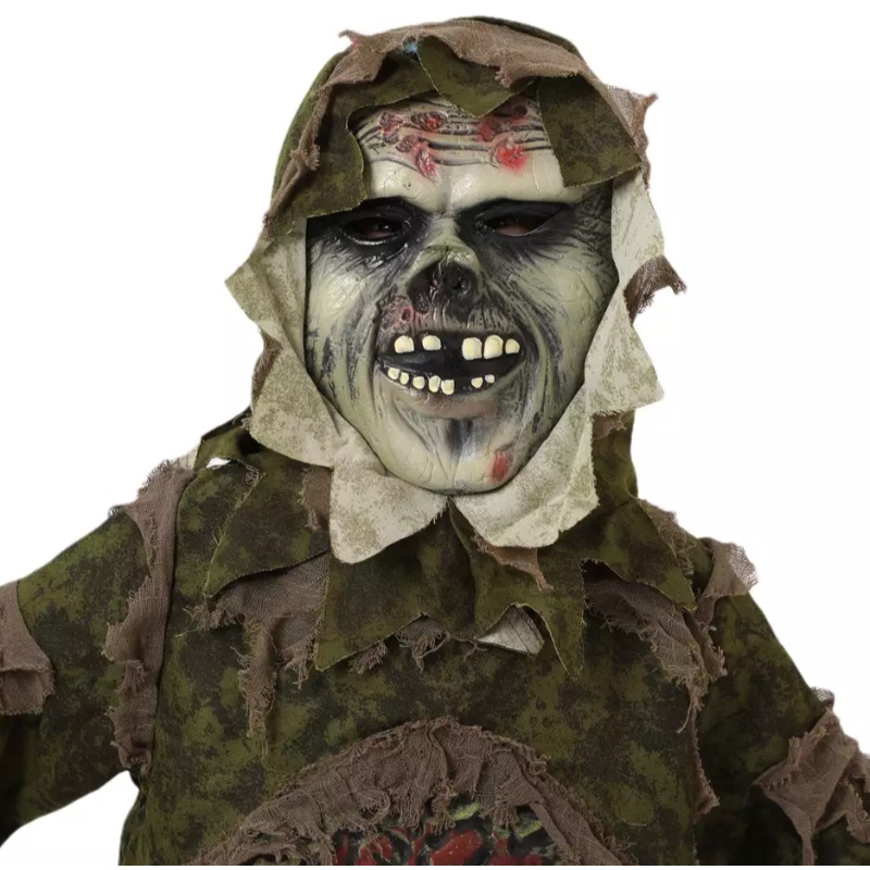 Swamp Monster Thing Halloween Scary Teror Cosplay Costume pentru copii