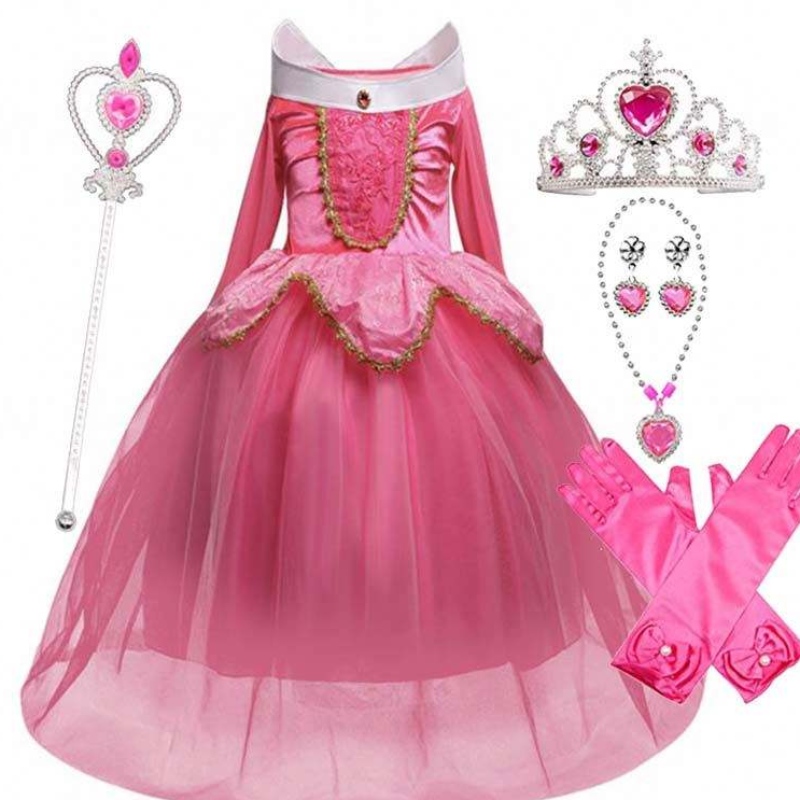 Costum de Halloween Copii Sleeping Beauty Princess Party Girls Costum Rochie 2-10 ani Aurora Princess Rochie HCSP-002