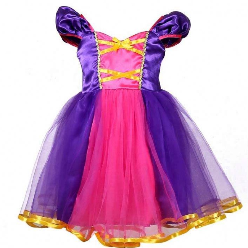 Costum pentru bebeluși Dress Up Princess Rapunzel pentru copii Rochii de petrecere prințesă Prințesa DGHC-031