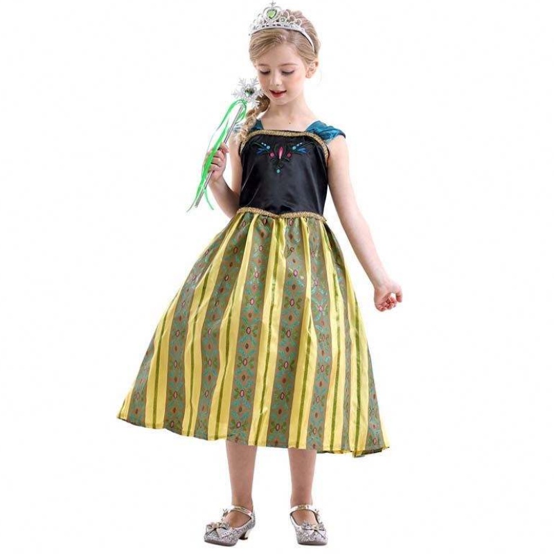 Amazon Hot Selling Fancy Fairytale Children Costum Girls Costum Costum Prințesă Rochii HCGD-015