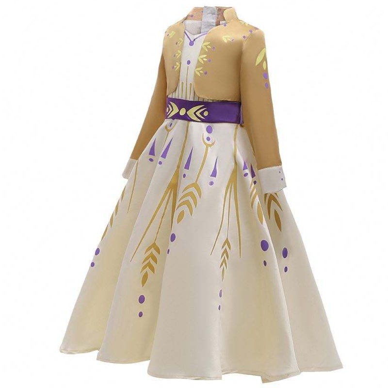 2022 NOU FAMIE DROCK UP ICE SNOW QUEEN ELSA 2 Costum de rochie fantezistă Halloween HCGD-016