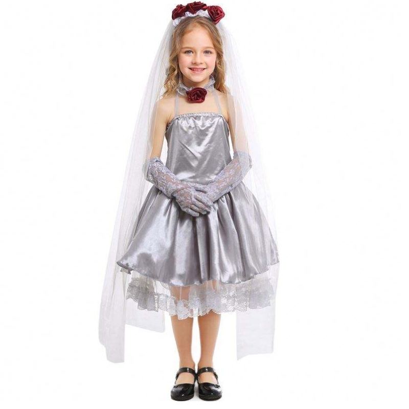 Costum cosplay Halloween Fancy Grey Girls Ghost Bride Costum HCVM-009