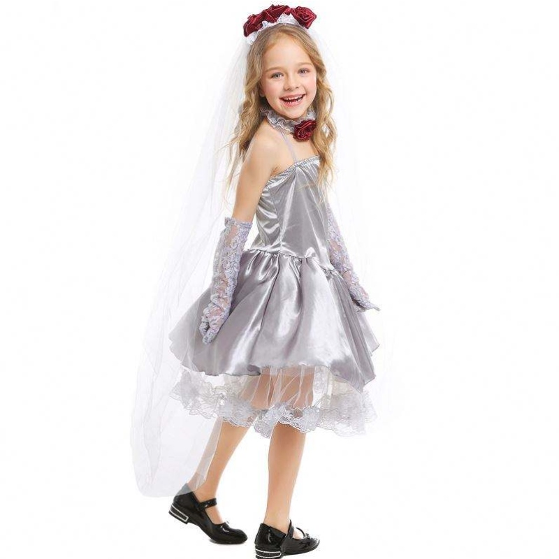 Costum cosplay Halloween Fancy Grey Girls Ghost Bride Costum HCVM-009