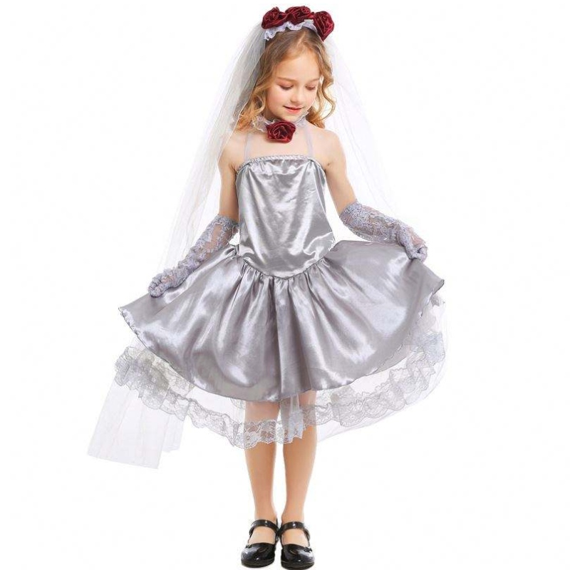 Costum cosplay Halloween Fancy Grey Girls Ghost Bride Costum HCVM-009