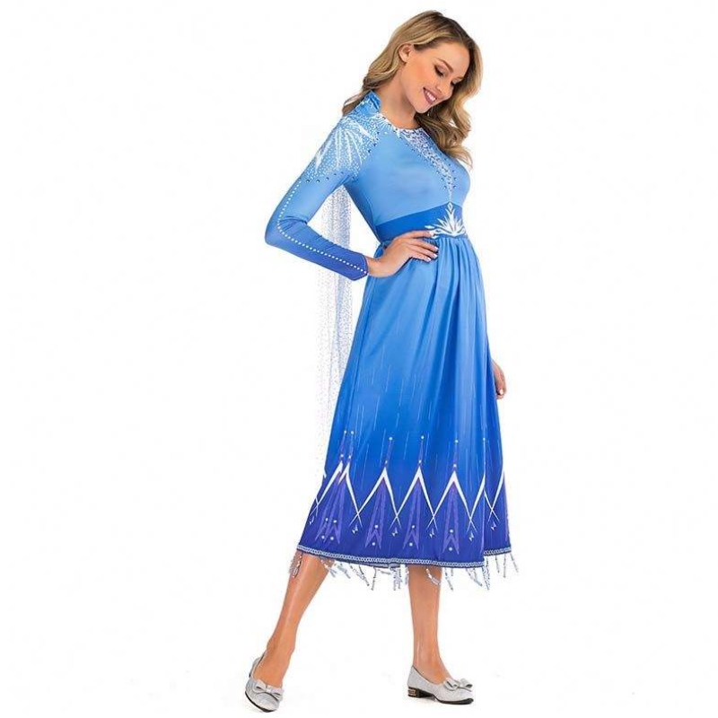 Idei de produsenoi 2022 ELSA ACT 2 Halloween Cosplay ELSA Costum pentru adulți pentru femei SZAC-005