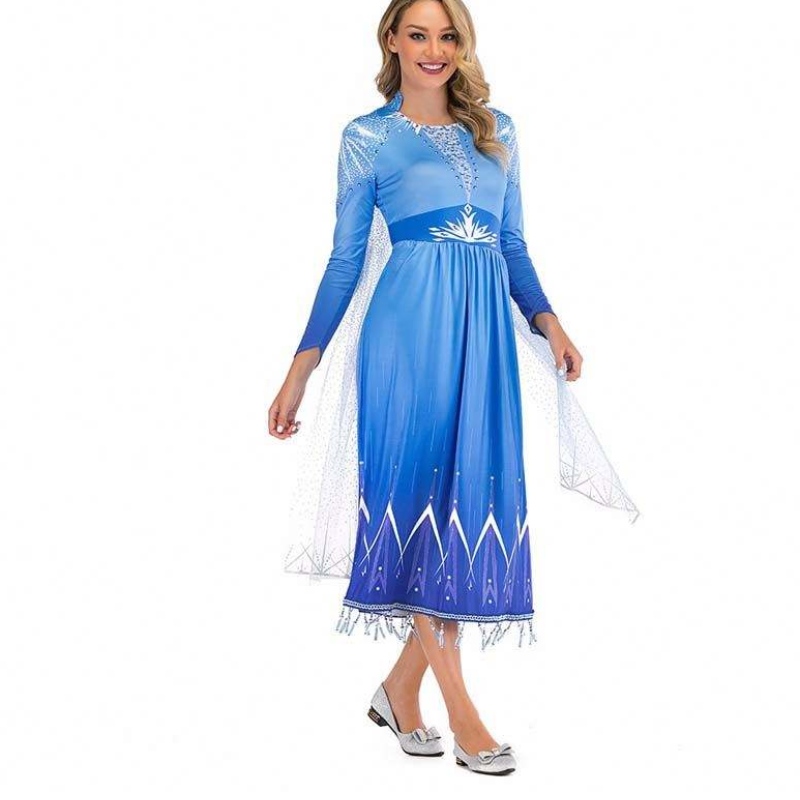 Idei de produsenoi 2022 ELSA ACT 2 Halloween Cosplay ELSA Costum pentru adulți pentru femei SZAC-005