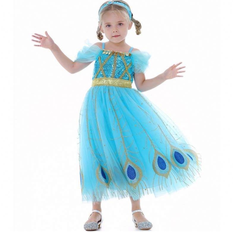 2022noi sosiri de vară Costume de Halloween de vară Costume Toddler Dress Up Party Princess Arabian Costume HCAL-006