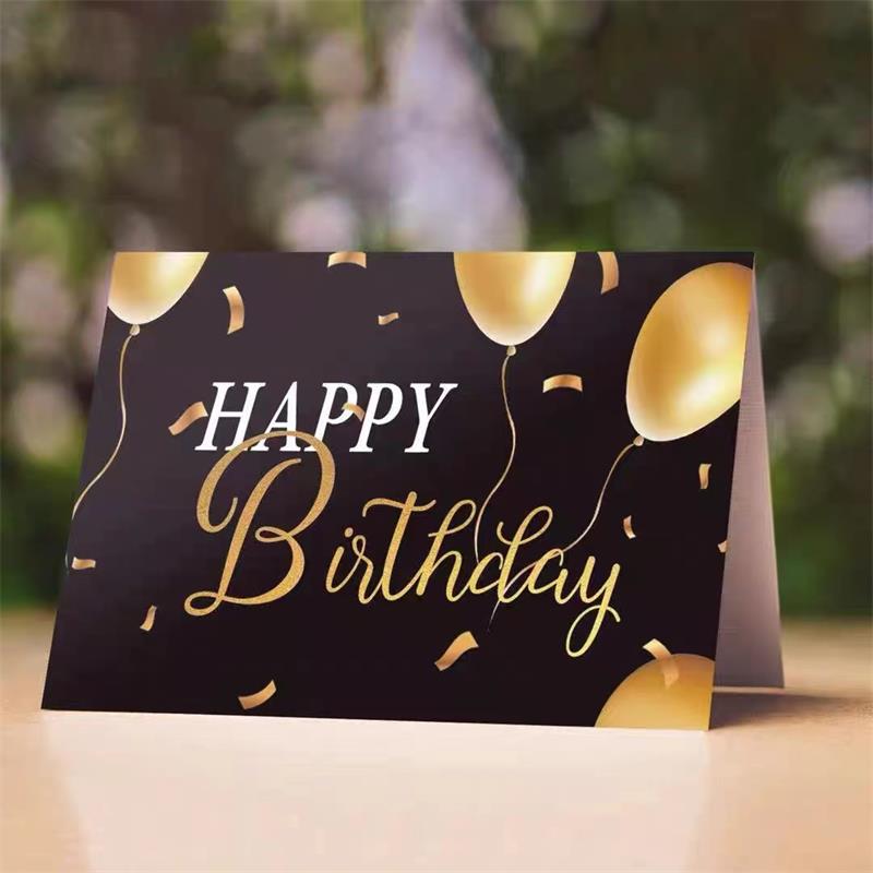 Carduri de felicitare Hârtie Kraft tipărită pentru ziua denaștere a logo -ului personalizat imprimat 150g/200g/250g/300g hârtie tipărită cadou multicolor cadou cadou cadou de mulțumire