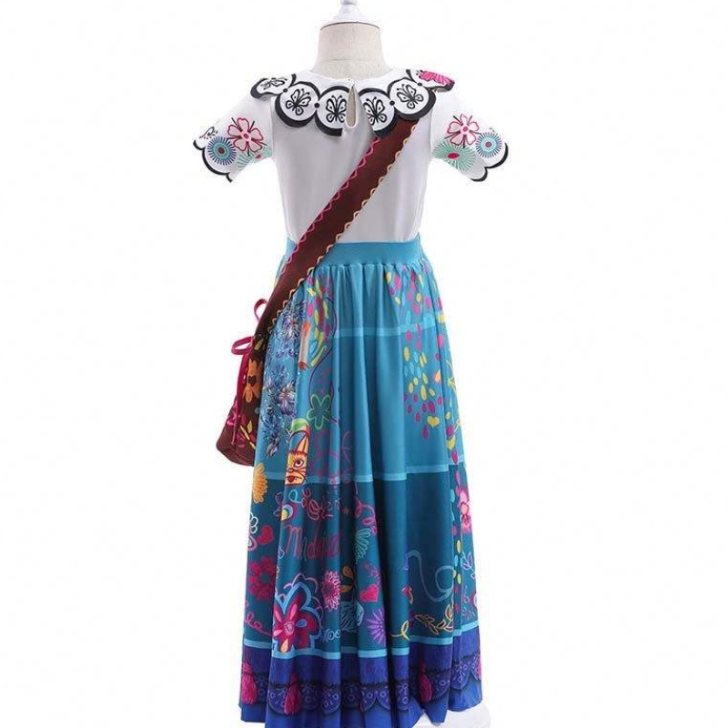 Girls Princess Dress Up Halloween Party Party Rochii 2-12 ani Encanto Costum HCIS-001