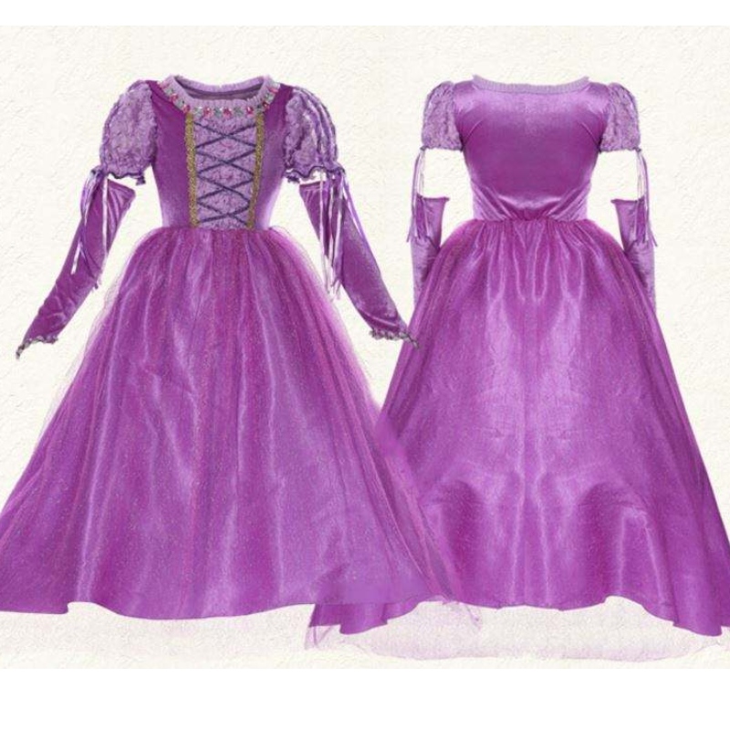 2022 Costum cosplay Halloween Women Rapunzel Adult Prințesa Sofia Costum HCRS-013